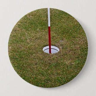 Badge Rond 10 Cm Golf