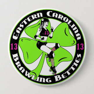 Badge Rond 10 Cm Grand bouton d'ECBB