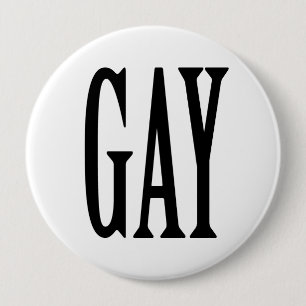 BADGE ROND 10 CM GRAND HOMOSEXUEL