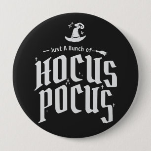 Badge Rond 10 Cm Halloween drôle Hocus Pocus Witch