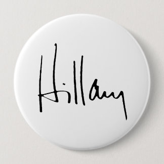 Badge Rond 10 Cm HILLARY CLINTON AUTOGRAPH.png