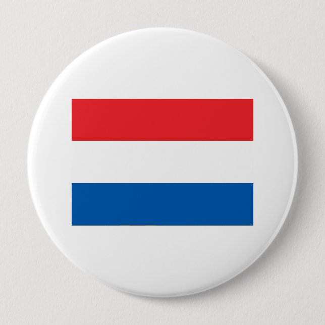 Badge Rond 10 Cm Hollande (Devant)