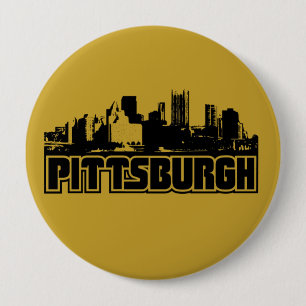 Badge Rond 10 Cm Horizon de Pittsburgh