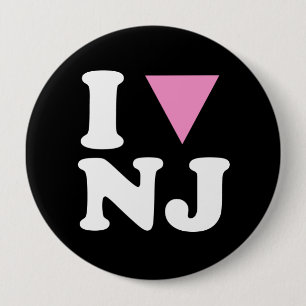 Badge Rond 10 Cm I LOVE GAY NJ - WHITE -.png