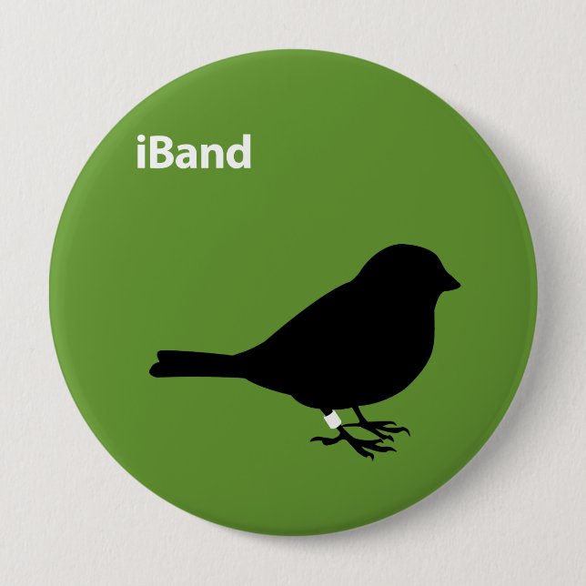 Badge Rond 10 Cm iBand (Devant)