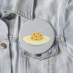 Badge Rond 10 Cm Illustration_de_Carbonara