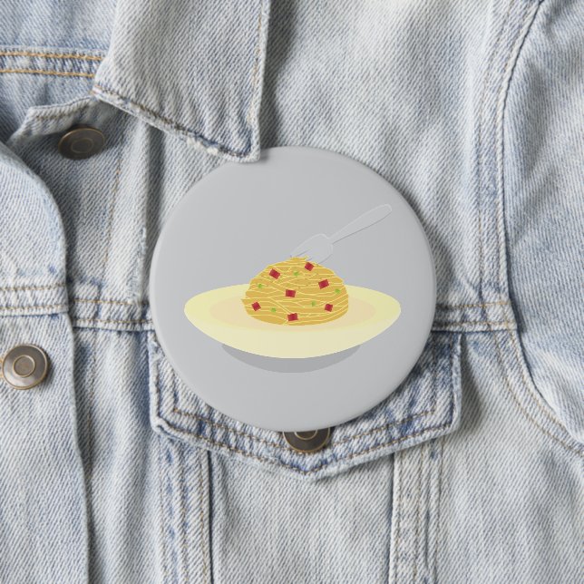 Badge Rond 10 Cm Illustration_de_Carbonara (En situation)