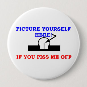 BADGE ROND 10 CM IMAGINEZ VOTRE SOI
