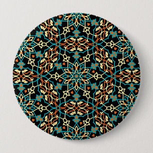 Badge Rond 10 Cm Inspiration Mandala 6