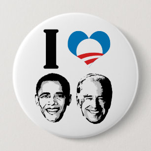 Badge Rond 10 Cm J'adore Joebama