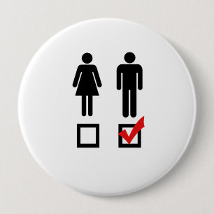 Badge Rond 10 Cm J'aime des garçons