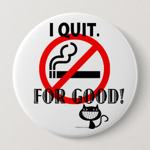 Badge Rond 10 Cm J'arrête