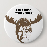 Je suis Bush avec un buisson