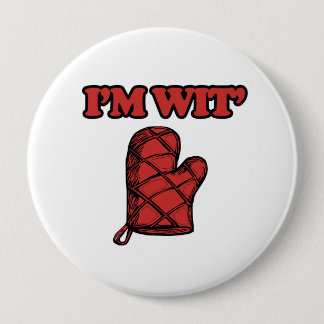 Badge Rond 10 Cm Je suis Wit Mitt.png