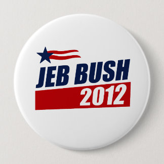 BADGE ROND 10 CM JEB BUSH 2012