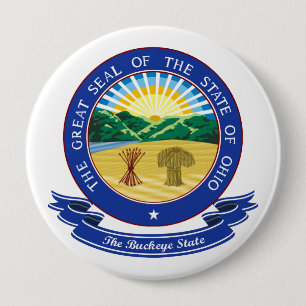 Badge Rond 10 Cm Joint de l'Ohio