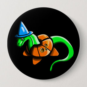 Badge Rond 10 Cm Joyeux Samhain ! !