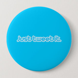 Badge Rond 10 Cm Juste bip il