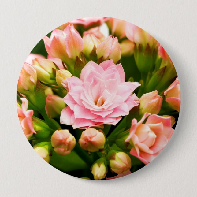 Badge Rond 10 Cm Kalanchoe calandiva (Devant)