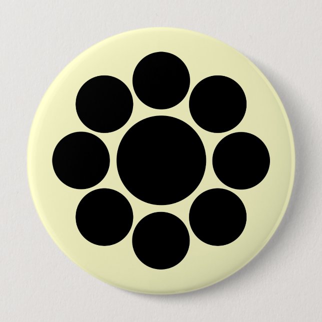 Badge Rond 10 Cm Kuyo, Japon (Devant)