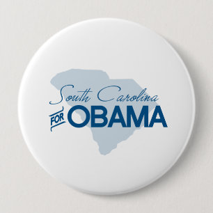 Badge Rond 10 Cm La Caroline du Sud pour Obama.png