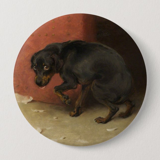 Badge Rond 10 Cm La conscience fait de nous tous des lâches (Devant)