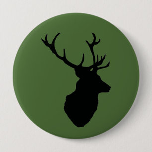 Badge Rond 10 Cm La nuit principale de mâle de conception de "mâl
