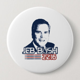 Badge Rond 10 Cm La science-fiction 2016 de Jeb Bush