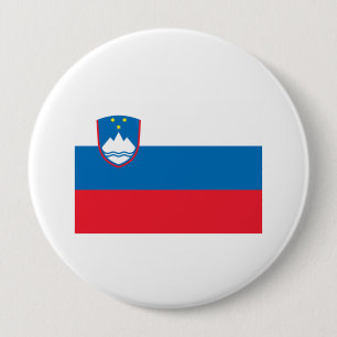 Badge Rond 10 Cm La Slovénie