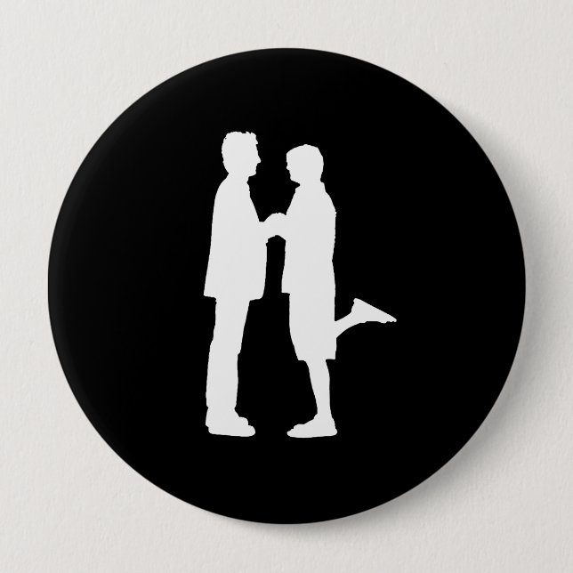 Badge Rond 10 Cm L'Amour de l'Homme (Devant)