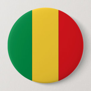 Badge Rond 10 Cm Le Mali