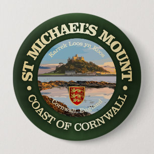Badge Rond 10 Cm Le Mont Saint-Michel