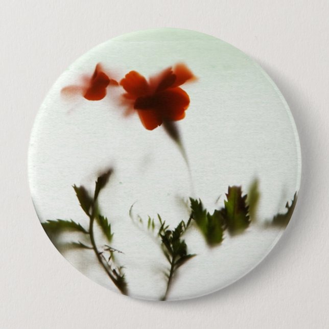 Badge Rond 10 Cm Le printemps ! (Devant)