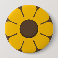 Le RÉTRO sac à dos de tournesol goupille des