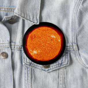 Badge Rond 10 Cm Le Soleil