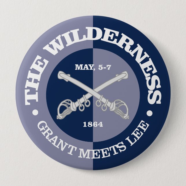 Badge Rond 10 Cm Le Wilderness (B&G) (Devant)