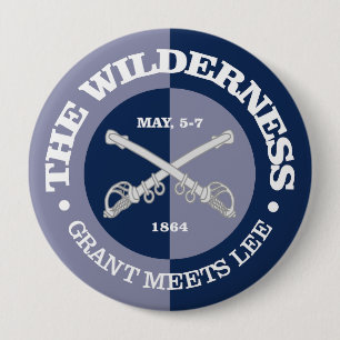 Badge Rond 10 Cm Le Wilderness (B&G)
