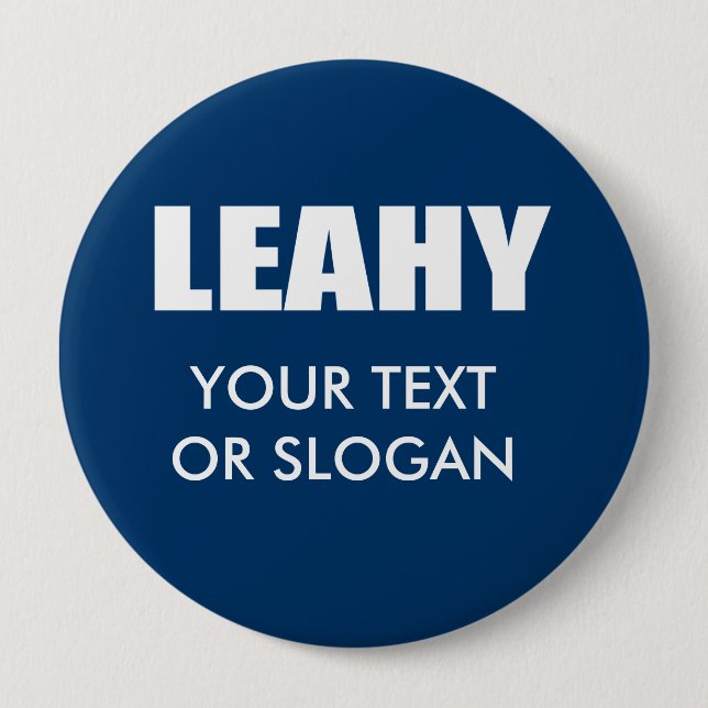 BADGE ROND 10 CM LEAHY 2010 (Devant)