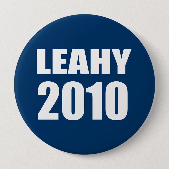 BADGE ROND 10 CM LEAHY 2010 (Devant)