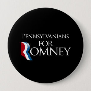 Badge Rond 10 Cm Les Pennsylvaniens pour Romney -.png