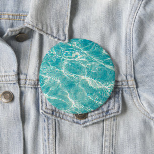 Badge Rond 10 Cm les vagues de la mer