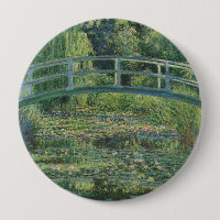 L'étang À Eau, Peinture À L'Huile Paysagère, Monet