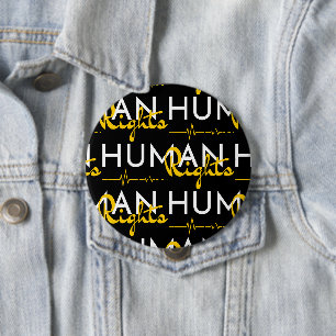 Badge Rond 10 Cm Lifeline to Human Rights