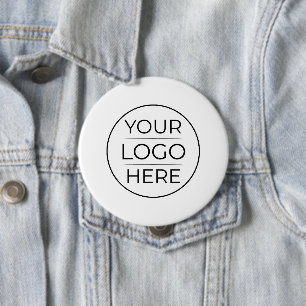 Badge Rond 10 Cm Logo de marque d'entreprise moderne