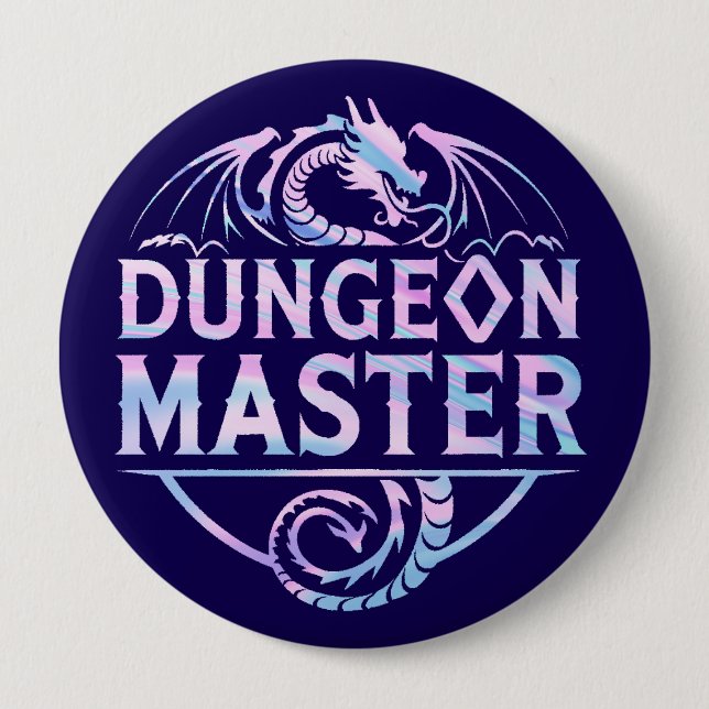 Badge Rond 10 Cm Maître de Dungeon (Devant)