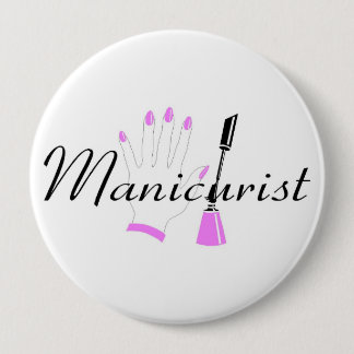 Badge Rond 10 Cm Manucure