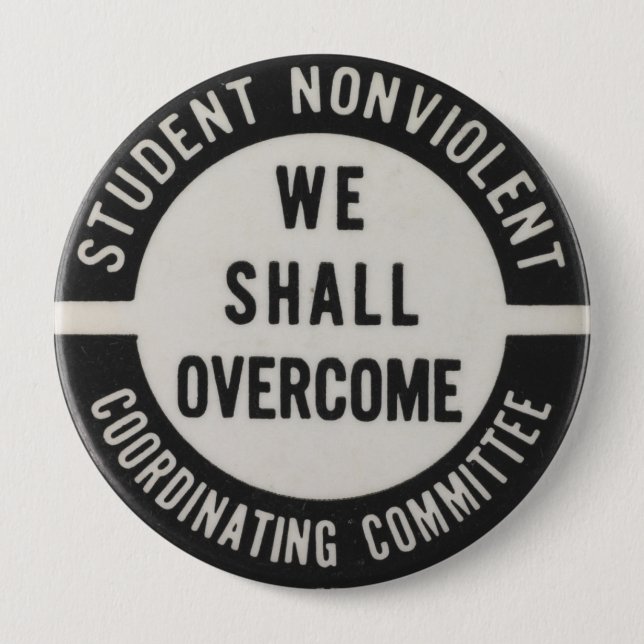 Badge Rond 10 Cm marche sur le bouton de Washington 1963 (Devant)