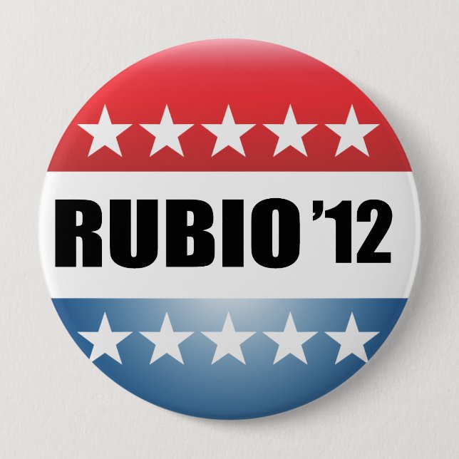 BADGE ROND 10 CM MARCO RUBIO (Devant)