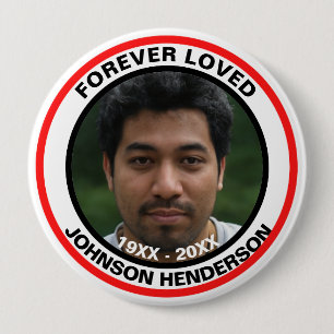 Badge Rond 10 Cm Marques à skis Pour toujours aimé de tous les fu