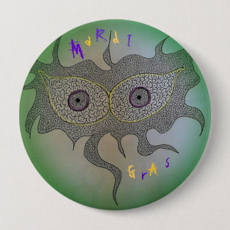 Badge Rond 10 Cm Masque jamais débordant